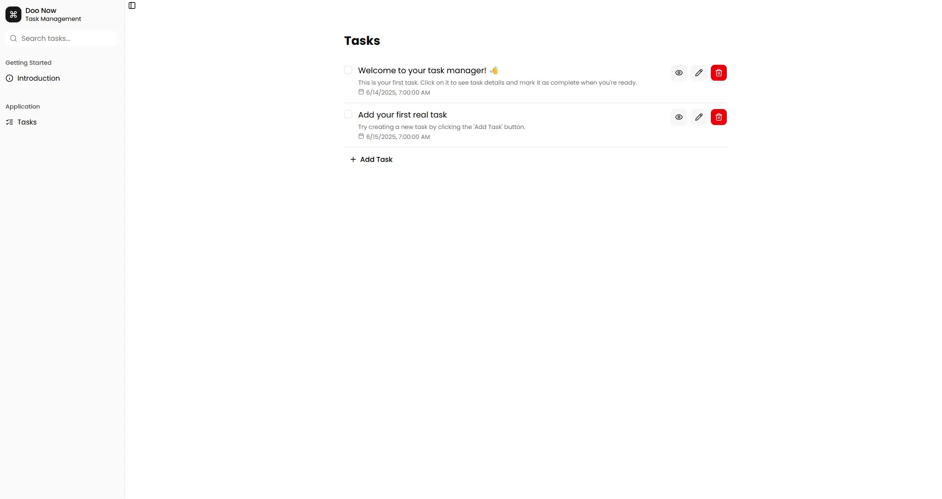 Task Management